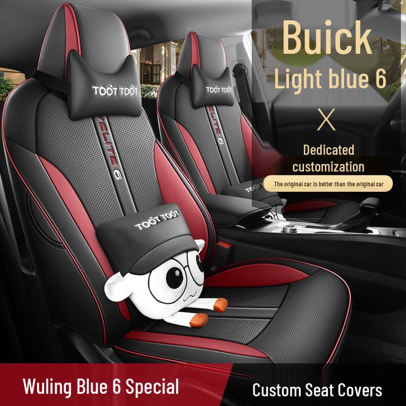 Buick Velite 6 All-Season Leather Car Seat Cushion Cover - New Model