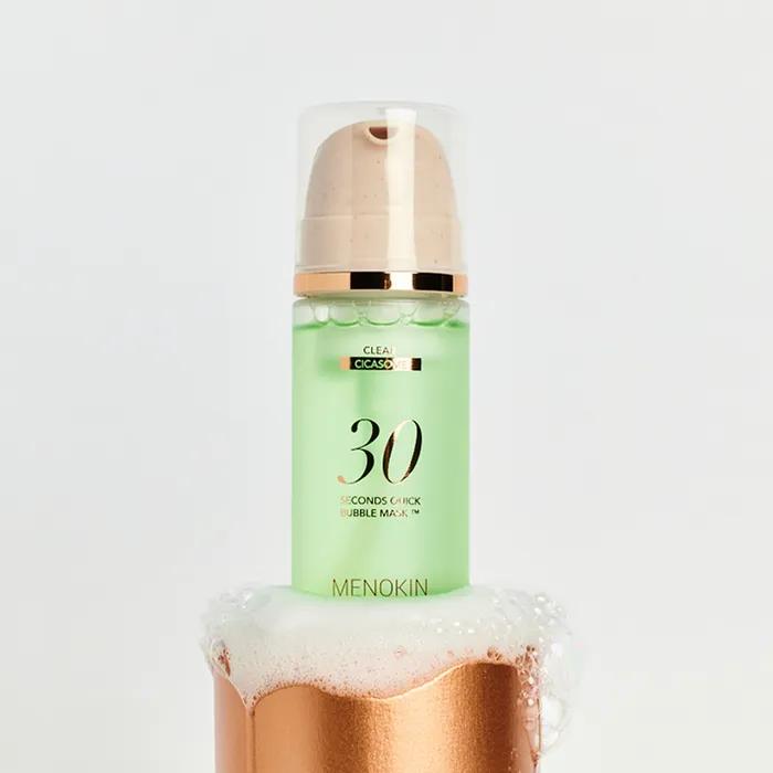 Menokin 30 seconds quick bubble mask_clear