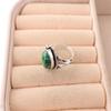Wonderful Malachite Ring, 925 Sterling Silver Jewelry. Handmade Ring Gemstone Jewelry Gift For Women
