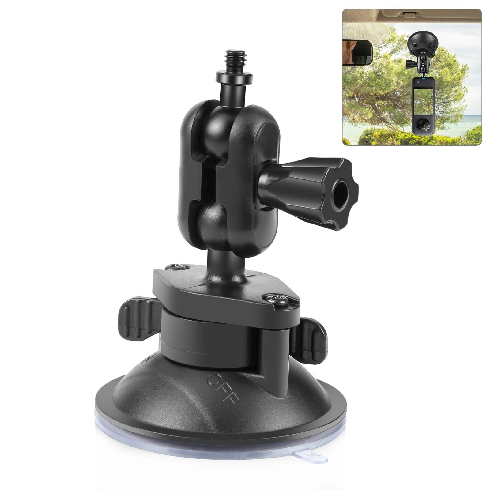 PULUZ Magic Arm Mount: Fat Cow 3-inch Suction Cup for Action Cameras