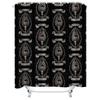 Gothic Horror Shower Curtain Spooky Witchy Macabre Halloween Decor Room Dark Aesthetic Tapestry Paranormal Occult Home Bathroom
