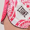 Leone1947 HAKA W Muay Thai Kickboxing Women's Shorts, White/Pink