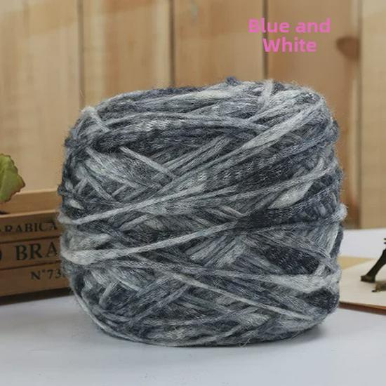Siyue Premium Icelandic Thick Wool Yarn for Hand-Woven Knitted Scarves, 500g