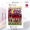 Viktoria Plzen Football Club Pattern  3pcs 100% Round Full Drill 5D DIY Diamond Painting Embroidery Cross Stitch Rhinestone Décor
