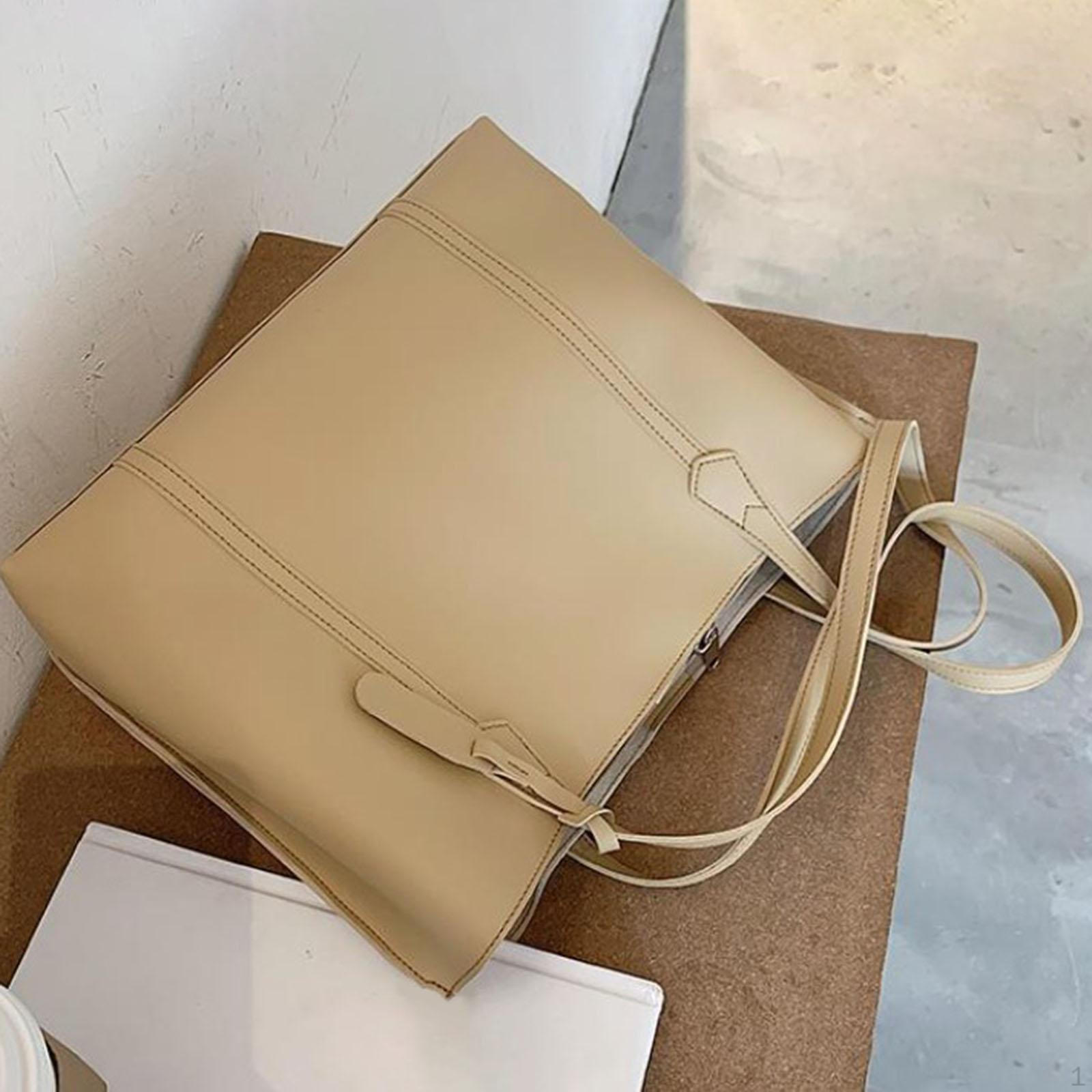 

Женская сумка-тоут из искусственной кожи с ручкой сверху, большая вместимость, дамская сумочка хаки