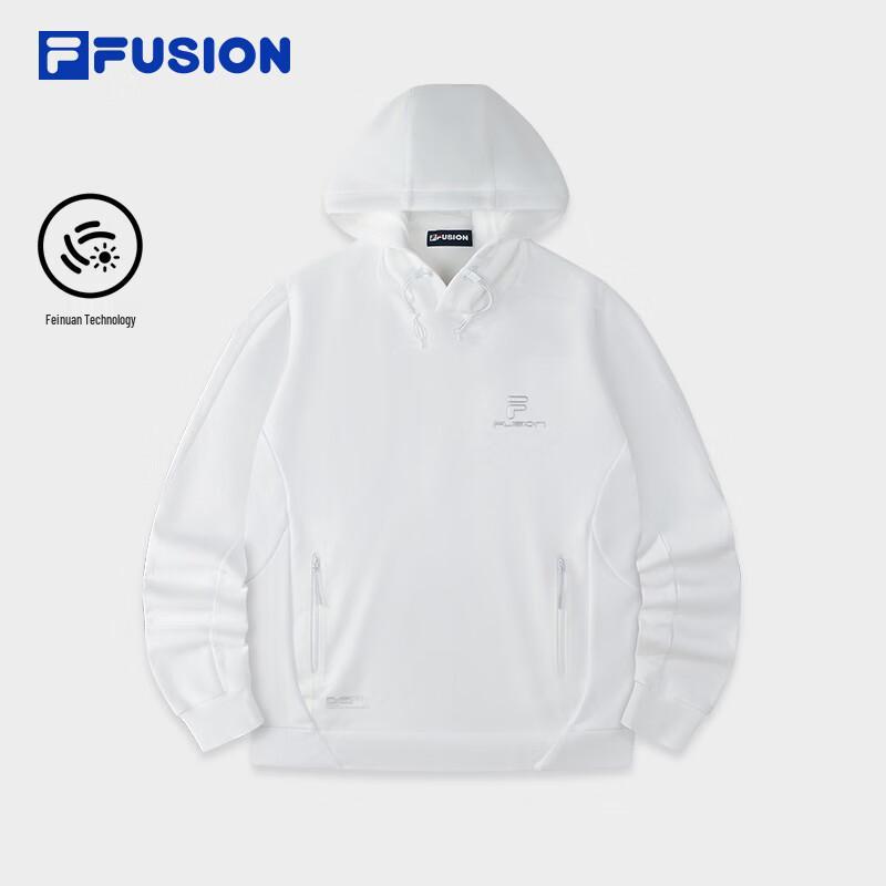 FILA FUSION Men s Hooded Knit Sweatshirt L