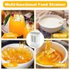 1100Ml Yogurt Filter Strainer Fine Mesh Transparent Box Homemade Screen Cheese Moisture Seperator Maker For Kitchen