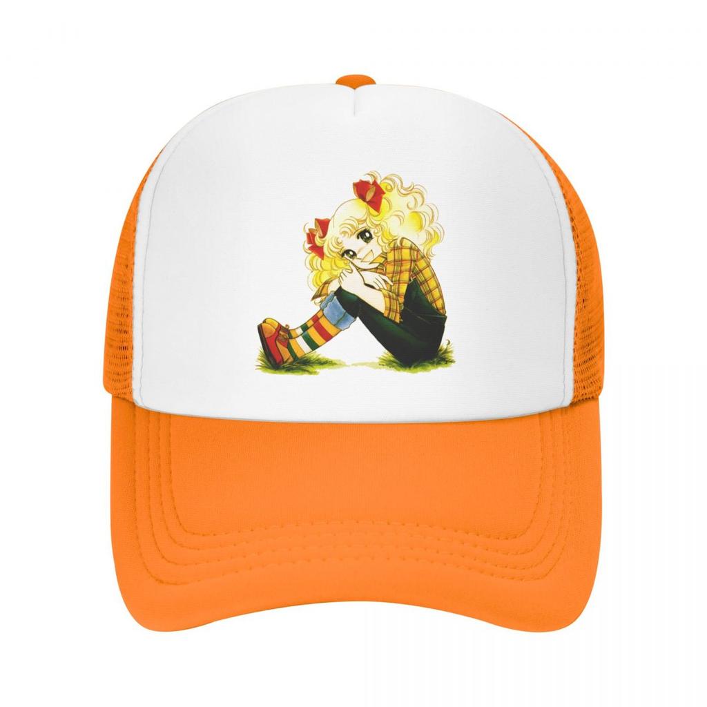 Cool Candy Candy Trucker Hat for Unisex Women Personalized Adjustable Adult Cartoon Anime Unisexga Baseball Cap Outdoor Snapback Caps