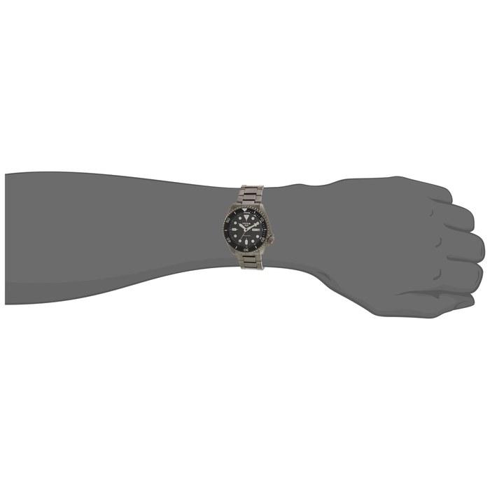 Seiko 5 Sports Black Dial Gunmetal Gray Stainless Steel Automatic Men's Watch SRPD65K1 43mm