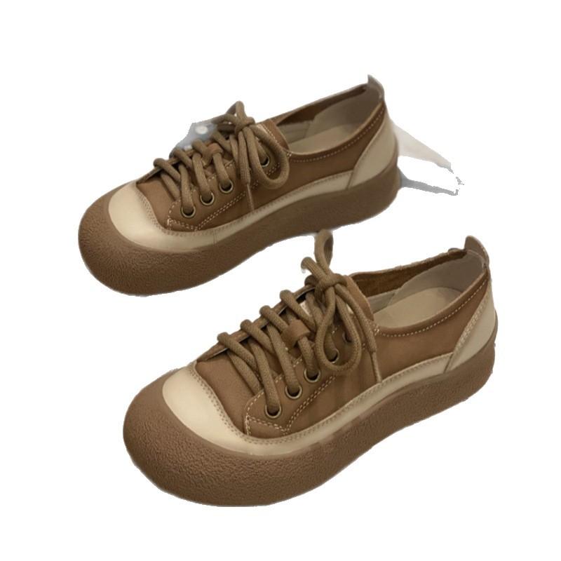 Německé tréninkové boty na platformě v trendy podzimní nové měkké sportovní a volnočasové boty Forrest Gump retro skate boty