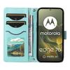For Motorola Edge 70 5G Wallet Case Rhombus Leather Phone Cover with Strap