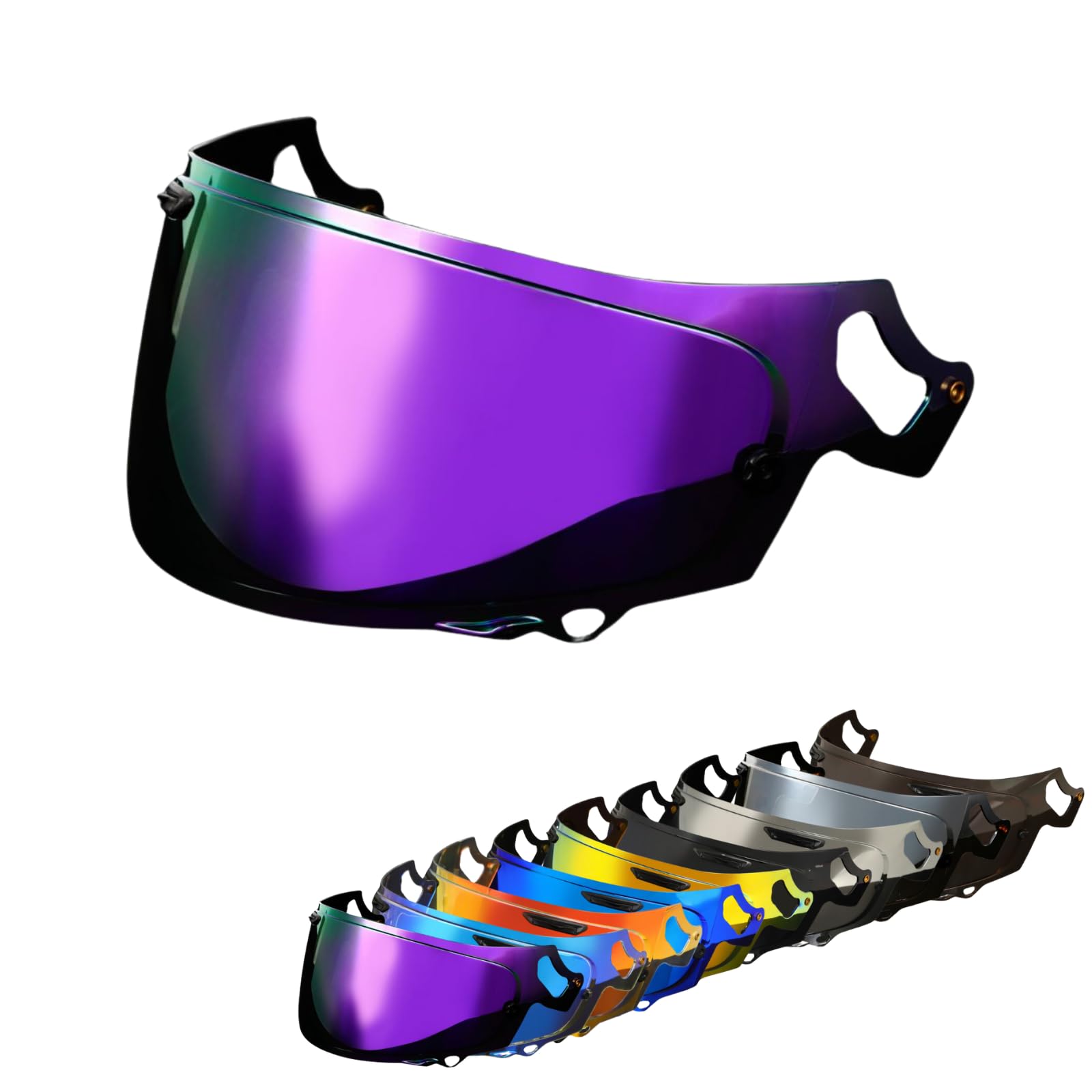 

delivery MV shield compatible Iridium mirror shield Aftermarket product shield Rapaide Neo XD [kinkyamigo] Next-day VAS-V [Arai RX-7X Astral-X фіолетовий