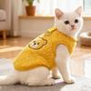 Warme Katze Ärmellose Weste Cartoon Hund Fleece Mantel Mode Welpen Jacke Wintersaison