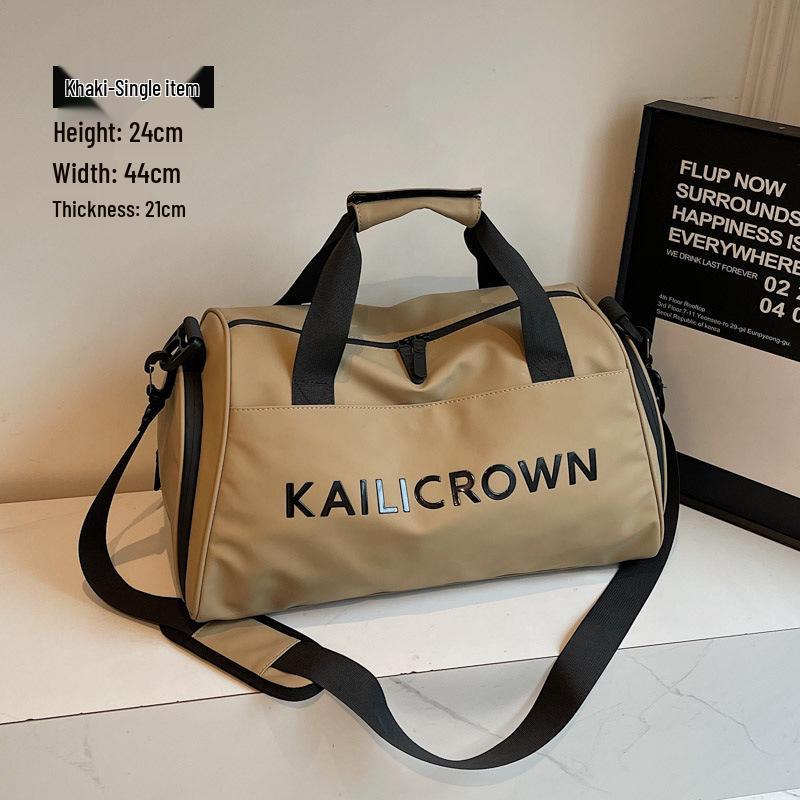 Unisex Sports Fitness Travel Bag 2025 - Large Capacity, Dry/Wet Separation, Short Trip