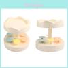 Nordic Style Dessert Carousel Display Stand With Rotating Platform For Celebrations