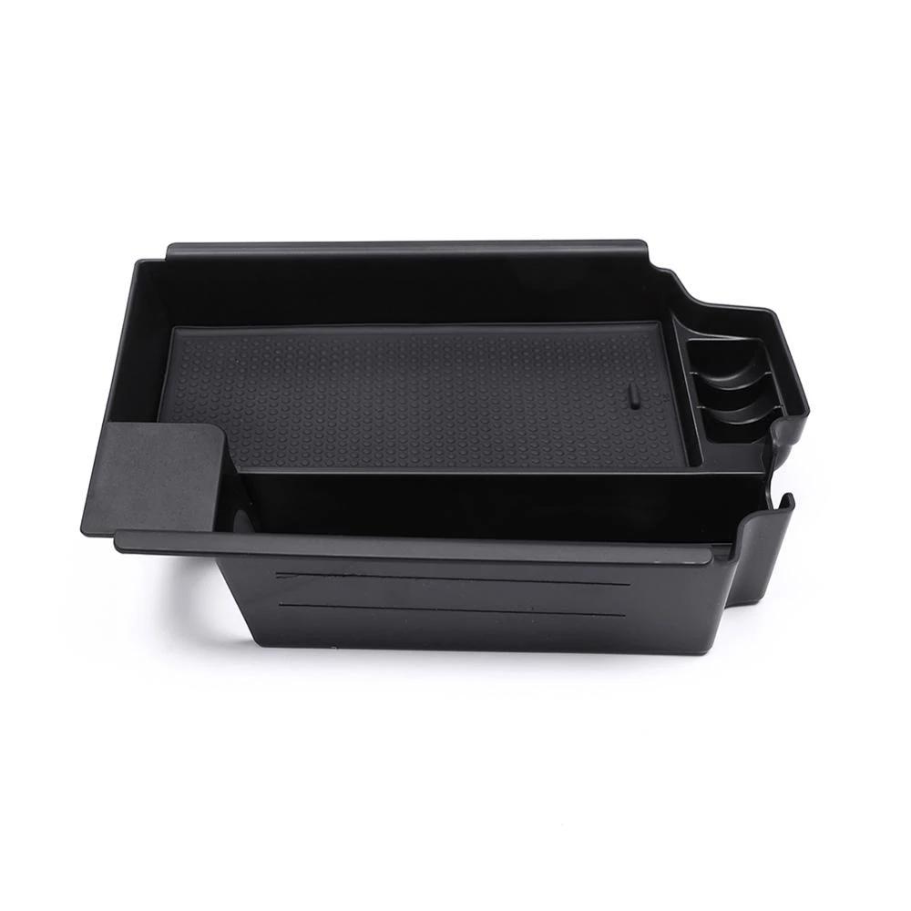 ABS Plastic Car Center Console Storage Box Phone Tray Accessories with Mat Fit For BMW 5 Series G30 G38 6 Series GT
