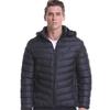 Winter Men's Smart USB Abdominal Back Electric Heating Warm Down Cotton Jacket
