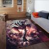 Alien Fire  Carpet, Kitchen Rugs, Yoga Mat, Non-Slip Mats, Rug for Bathroom, Living Room bedroom, Camping Rugs Christmas Gift