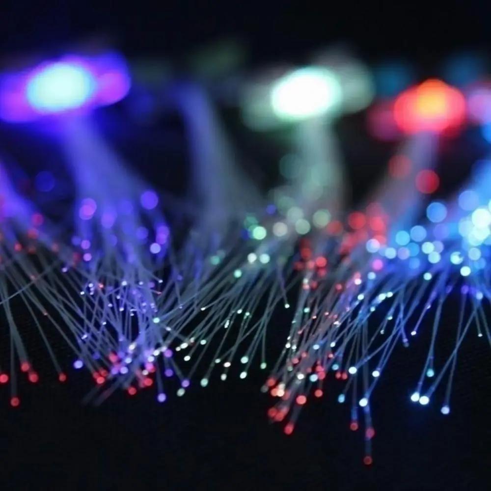 Glowing Hair Braid Led Glowing Braid Neon Party Glow in The Dark Christmas Lights Halloween Decoration Party Favor