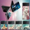 A Cat That Loves To Take a Shower For Samsung Galaxy Z Flip 5 4 3 Case Shockproof Hard Cover Phone Z Flip 6 7 5G Z Flip 5 4 5G