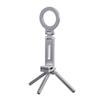 ABS Magnetic Foldable Phone Stand: Portable Desktop Tripod for Live Broadcast
