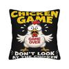 Chicken Game Dont Look At The Chicken Pillowcases Merch Printing Cushion Cover Gift  Throw Pillow Case Cover Sofa Multi Size