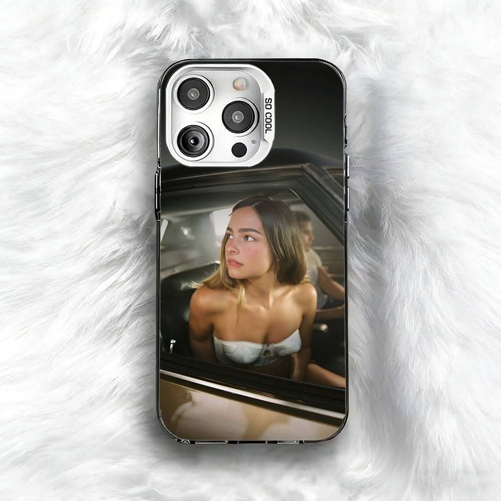 

A-Addison Rae E-Easterling Phone Case For iPhone 16 17 15 14 12 13 Pro Max Black Color Shockproof Cover iPhone13