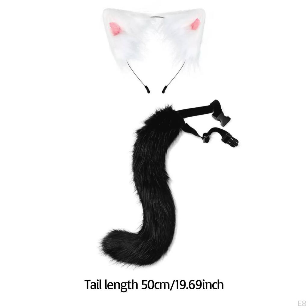 and Tail Set Animal Cosplay Costume for Birthday Stage Performance