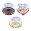 Heart Candlestick Silicone Mold Gypsum Plaster Mold Lipstick Holder Tray Mold for DIY Jewelry Organizer Home Craft Decor