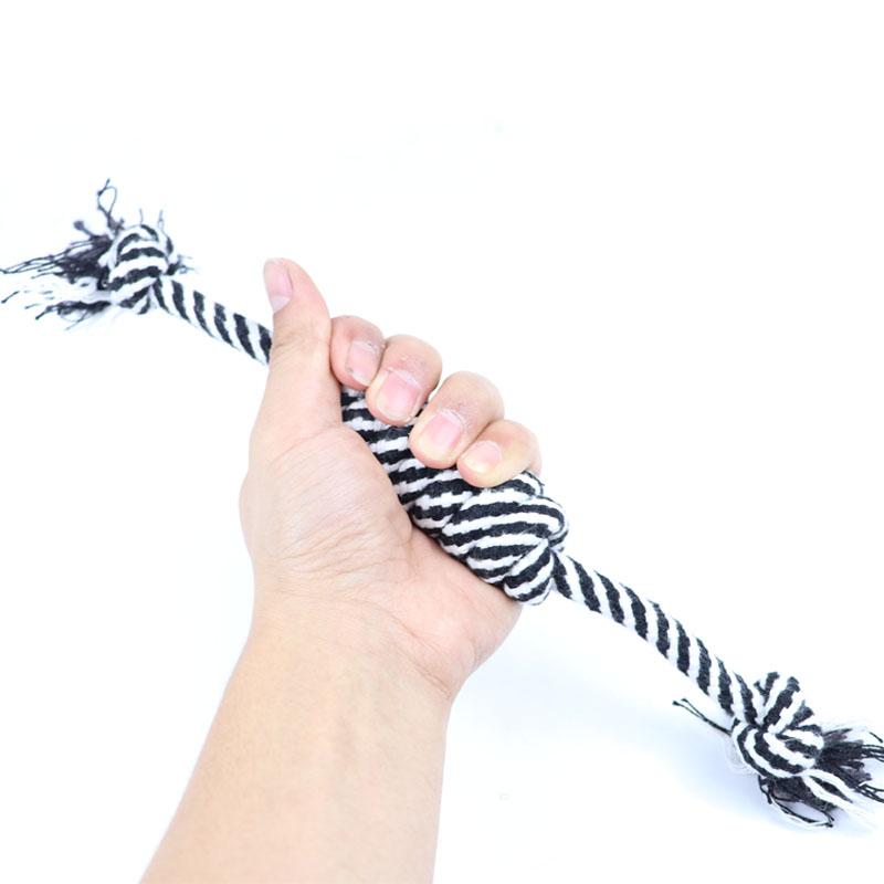 1 Pcs 27CM Dog Toys Funny Cotton Rope Toys For Small Puppy Dogs Pet Chew Toys Pet Supplies Random Colors