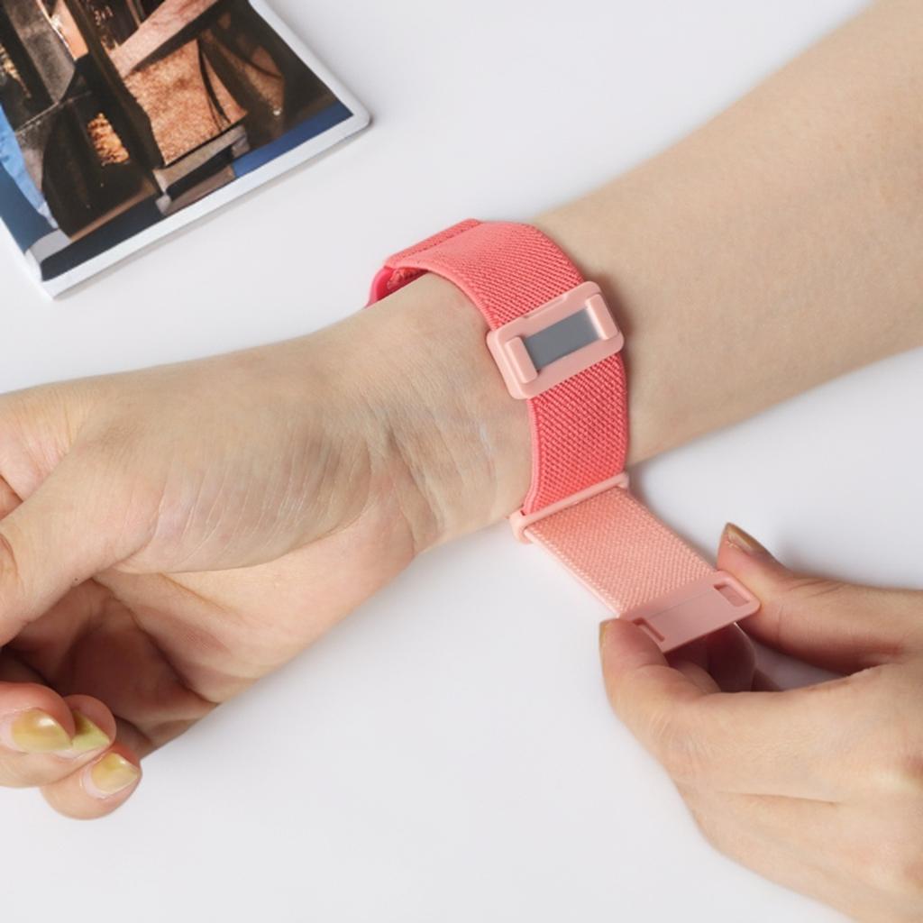 Magnetic Strap for Apple Watch Band 44mm 45mm 40mm 38mm 49mm Cute Two-tone Sport Nylon Stretchy Bracelets For iWatch Series11 10