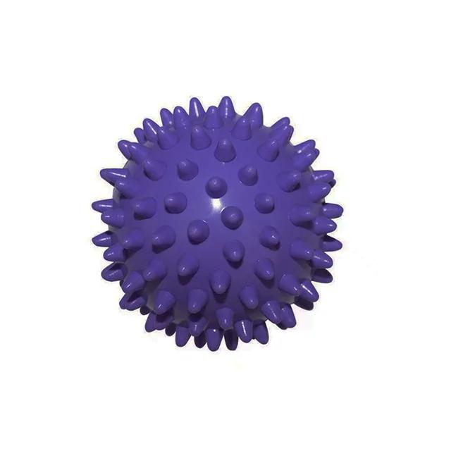 

7.5CM Spiky Massage Balls Myofascial Release Ball For Feet Back Hands Spiked Massager Yoga Exercise Fitness Muscle Knots Relax фиолетовый