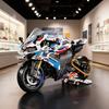 1/8 Motorcycle Building Blocks Set Super Motorbike Model Kit Technical Racing Kids Assembled Toys Gifts for Boys and Girls