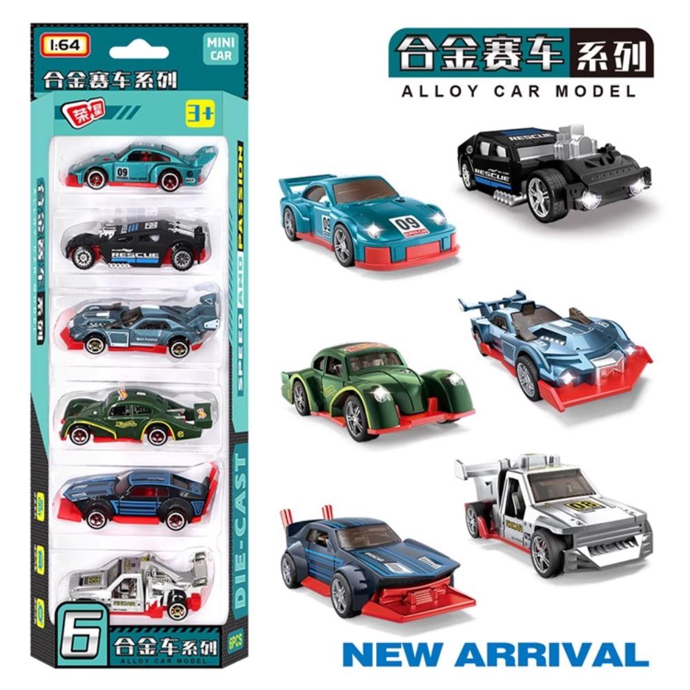 1:64 City Alloy Sports Car Vintage Bridge Mini Racing Collection Slide Vehicle Toy Diecast Model Boy Kids Toys Car Birthday Gift