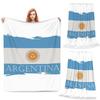 Argentyna Argentyńska Flaga Narodowa Kocie Miękka Ciepła Flanelowa Koc Rzutowy Pluszowy do Łóżka Salonu Pikniku Podróży Dom Kanapa