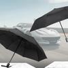 Autoaufkleber Tesla Auto Faltbarer Regenschirm Tragbarer Automatischer Sonnenschutz Für Tesla Emblem Model S Model X Model 3 Roadster Cybertuck A