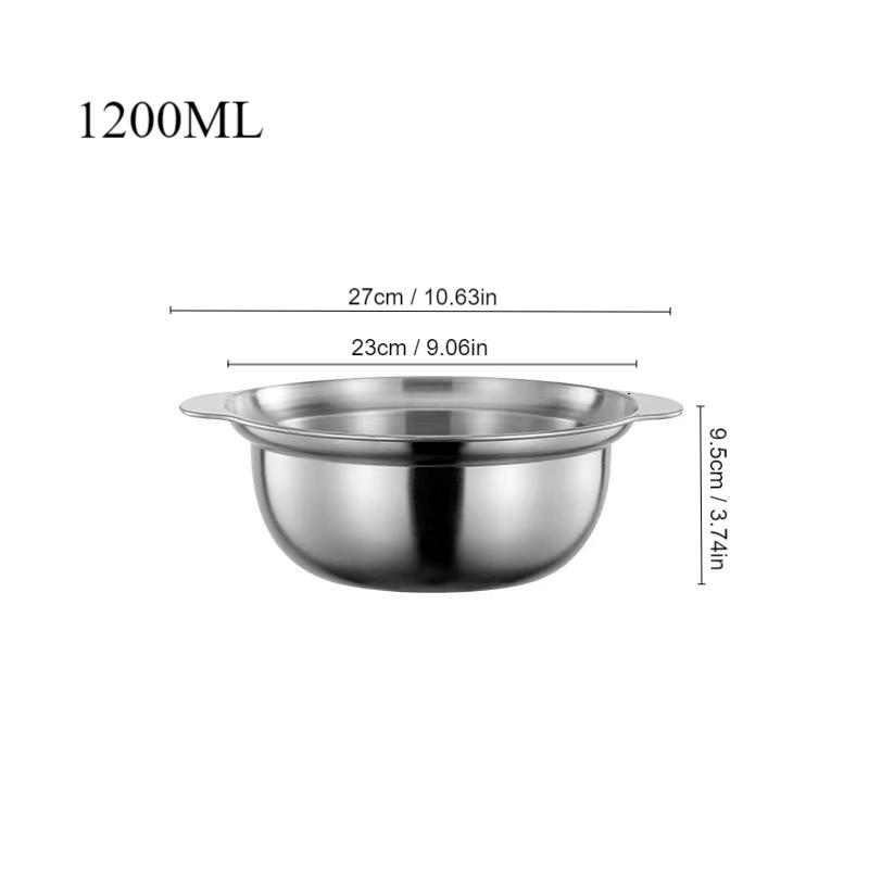 Stainless Steel Drain Basket Fruit Vegetable Washing Basin Rice Sieve Filter Kitchen Salad Egg Mixing Bowls Drainer Container