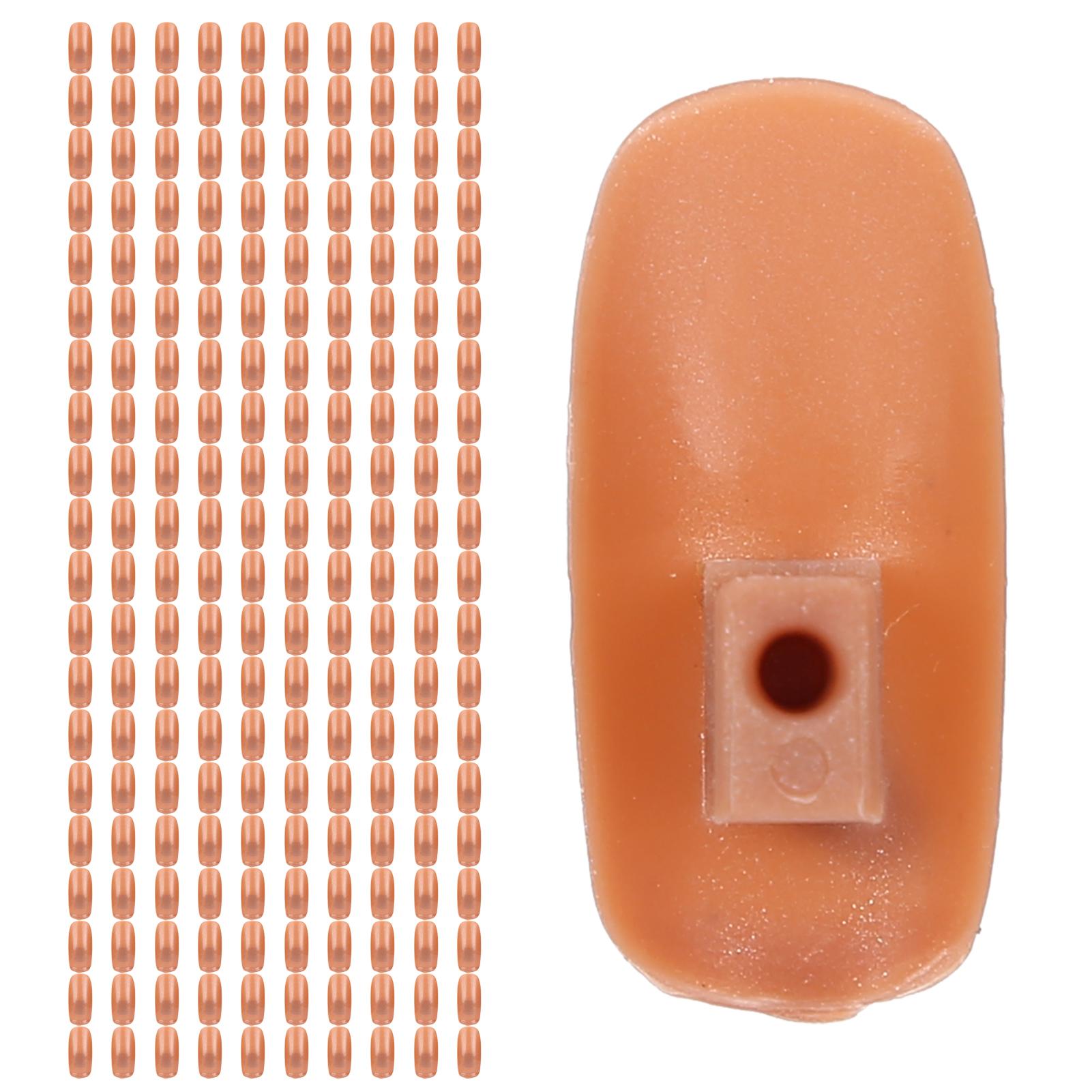 

300 шт. Акриловые ногти для обучения, практического использования, инструменты для салона нейл-арта