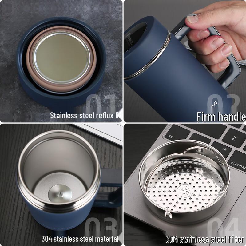 Fuguang Insulated Business & Office Tea Cup with Handle