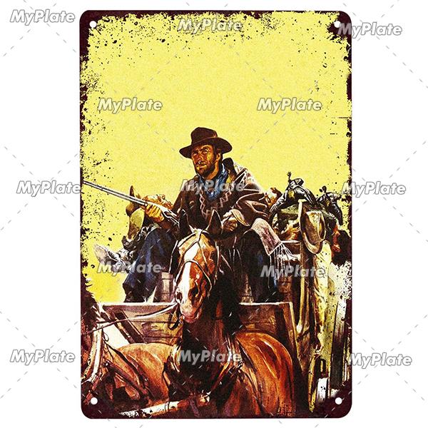 Science Fiction Film Poster Metall Zeichen Vintage Plaque Zinn Zeichen Platte Wand-dekor Für Club Mann Cave Kunst Malerei film