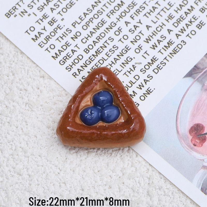 Accesorii din rasina lucrate manual: Catarame pentru pantofi DIY, bijuterii cu teme de desene animate, afine și pizza