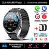 2025 New CES Science Sleep Aid Smart Watch Men Laser Treatment Three High ECG+PPG Body Temperature BT Call Health Smartwatches