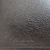Used AUTHENTIC BVLGARI Long wallet Doppio tondo long wallet Black Leather