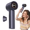 Ventilador de Mão Tipo Bolso Recarregável Tipo C Motor de Velocidade Uso Doméstico e ao Ar Livre