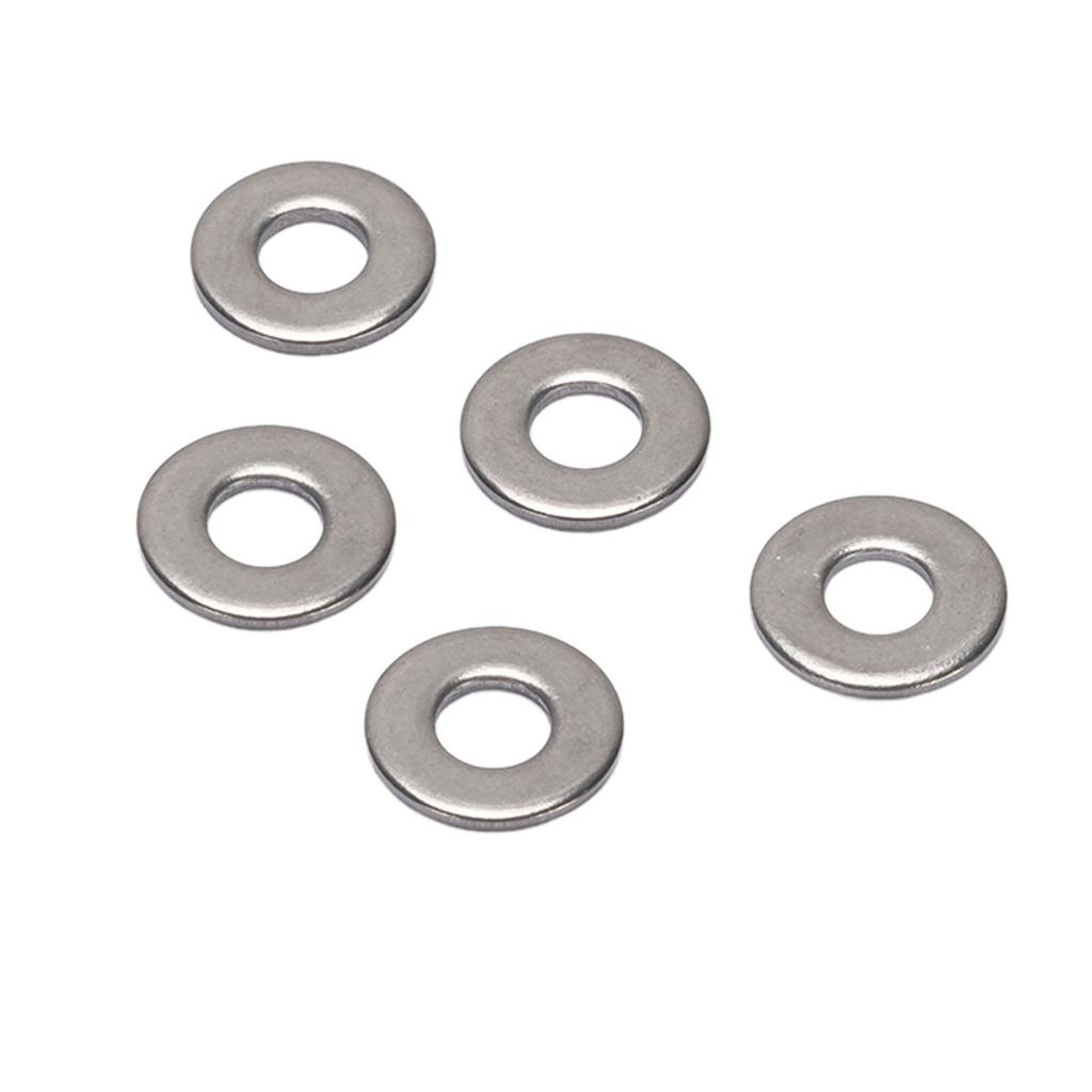 500Pcs 4x10x1mm Stainless Steel Flat Washers Anti Loosing Protective M3 Screw Washer Set