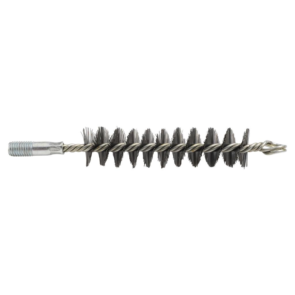 3pcs Furnace Pipe Wire Brush 30/50/80mm Boiler Brush Chimney Brush Pipe Brush Steel Wire Black Chimney Sweeping Brushes