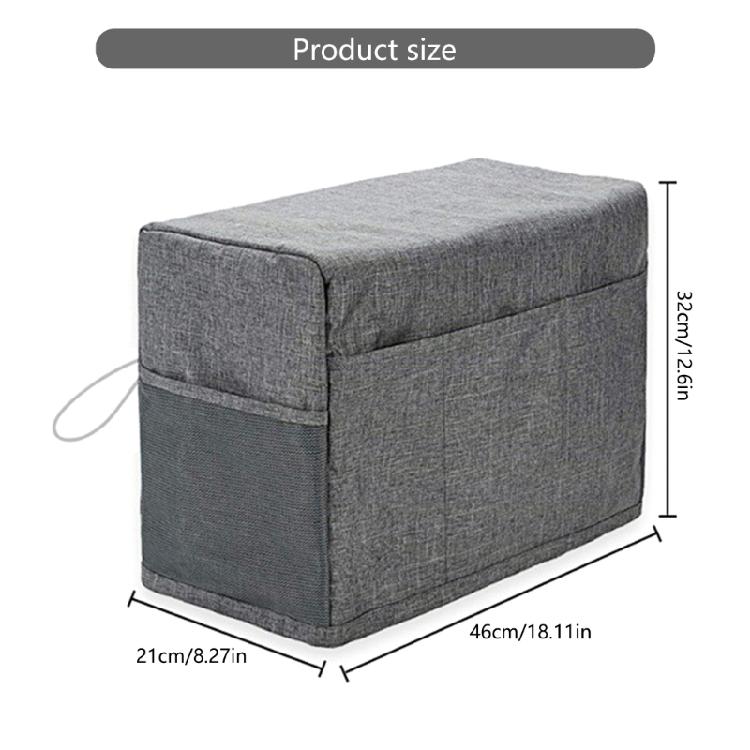 Sewing Machine Dust Cover with Storage Pocket Protective Sewing Machine Cover Dust Cover for Sewing Machine Accessories