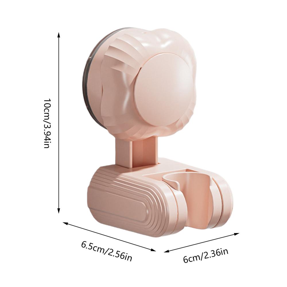 Adjustable Shower Head Holder Suction Cup Removable Non Slip Shower Handle Holder Wall Mount For Home Hotel Dorm Apartment
