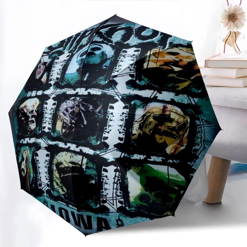 Slipknot: All Hope Gone Folding umbrella 8 paraphenoid bones durable Umbrella Sun umbrella Umbrella
