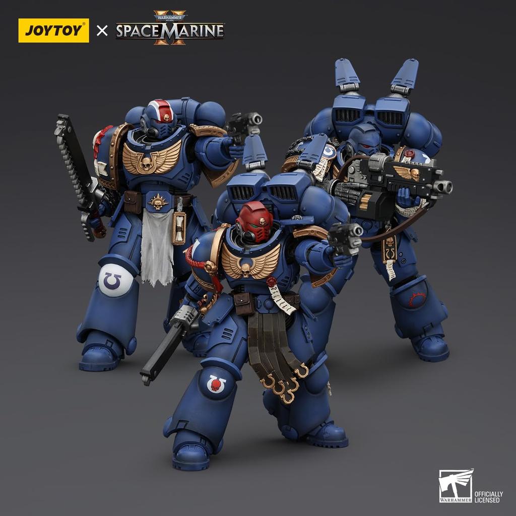 HiPlay JOYTOY Warhammer Ultramarines Sergeant Gadriel Gardriel JT00065 Marines Game Special Limited Edition Movable Figure Painted Finished Product